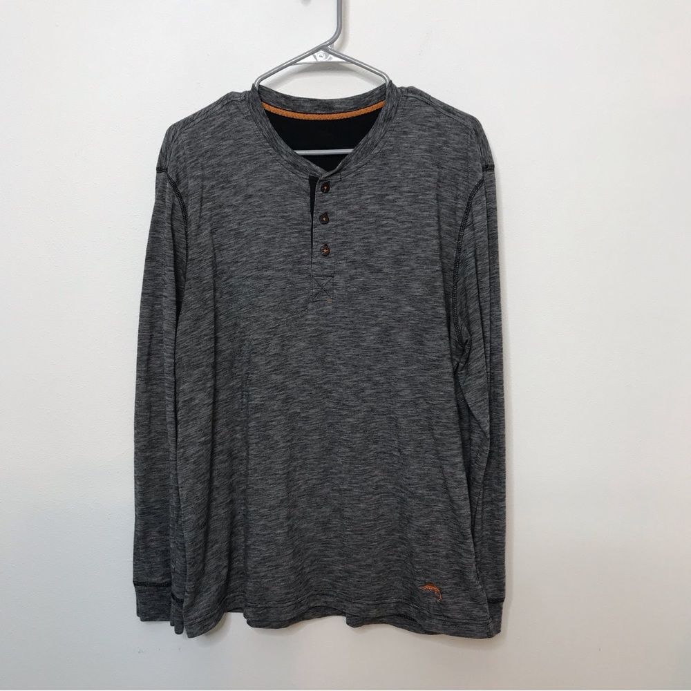 Tommy Bahama Mens Lightweight Pullover Long Sleeve Shirt